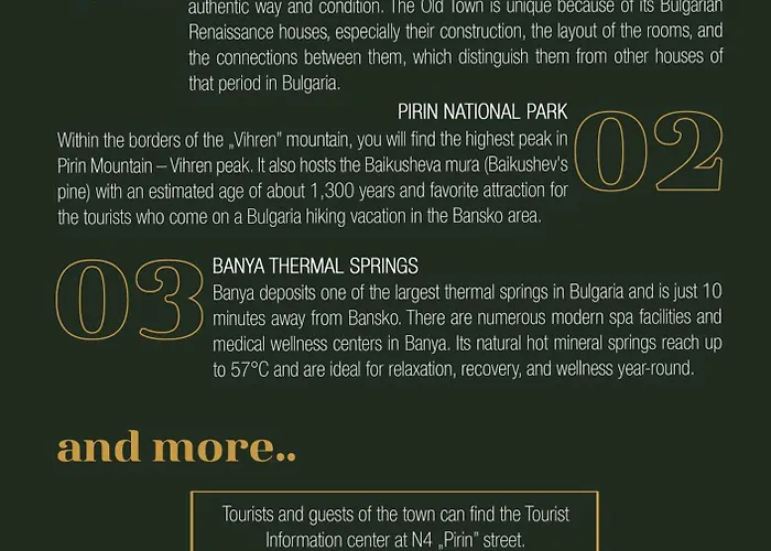 Pirin Elegance By Gondola Lift 아파트 *